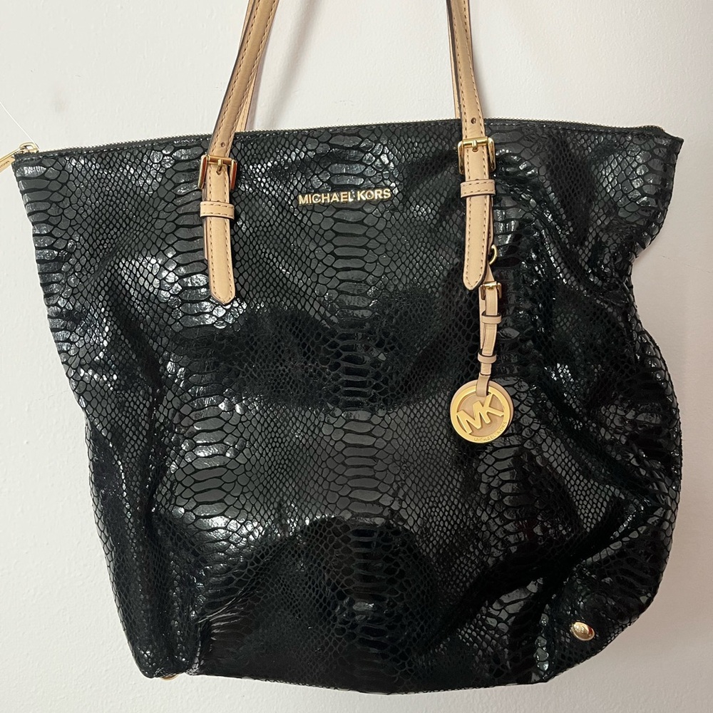 Michael Kors Python Tote Bag
